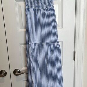 Blue and White Striped #Madewell dress size 16